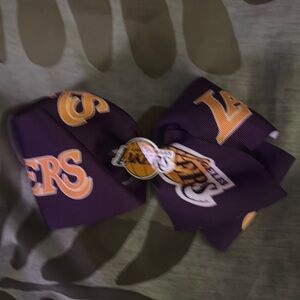 Lakers Purple and Gold Hair Bow